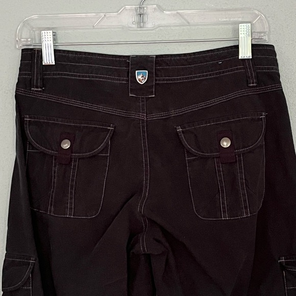 Kuhl Womens Black Splash Roll Up Pants Outdoors Hiking Climbing Fast Dry Size 4 - Picture 5 of 13